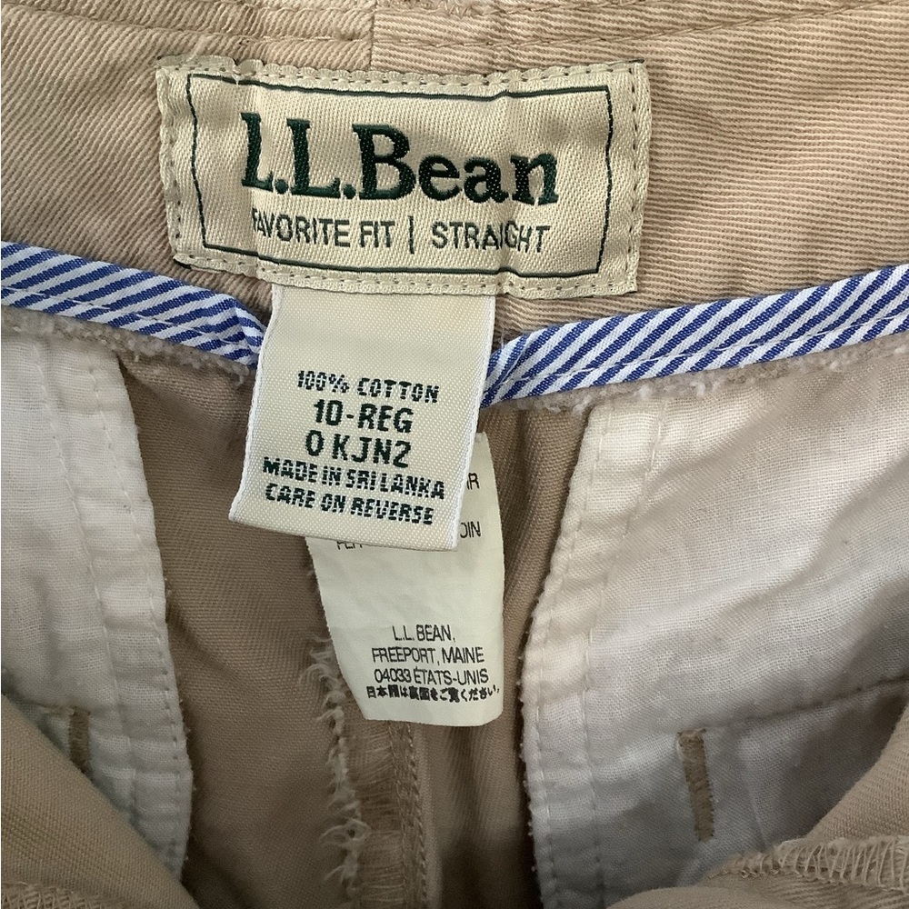 LL Bean Women's Tan Shorts - 10 Reg